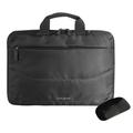Tucano Idea-pakke 14" laptopveske med trådløs mus - svart