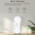 Tuya Smart WiFi-vibrasjonssensor med støt-/bevegelsesalarm