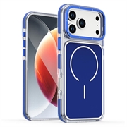iPhone 18 Pro Tofarget hybrid-deksel - MagSafe-kompatibel - blå