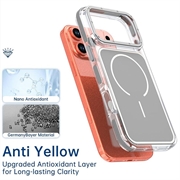 iPhone 18 Pro Tofarget hybrid-deksel - MagSafe-kompatibel - Grå