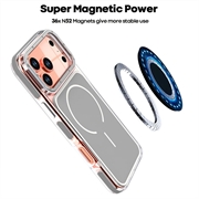 iPhone 18 Pro Tofarget hybrid-deksel - MagSafe-kompatibel - Grå