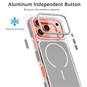 iPhone 18 Pro Max Tofarget hybrid-deksel - MagSafe-kompatibel - Grå