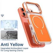 iPhone 18 Pro Max Tofarget hybrid-deksel - MagSafe-kompatibel - oransje