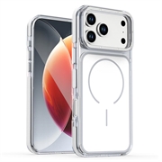iPhone 18 Pro Max Tofarget hybrid-deksel - MagSafe-kompatibel - hvit