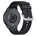 U23 Ultra-Slim AMOLED Unisex Smartwatch med over 100 sportsmoduser - svart