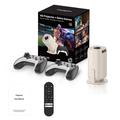 U5 2-i-1 smartprojektor og retro-spillkonsoll - Android 14, Wi-Fi 6, 8K-avkoding