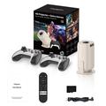 U5 2-i-1 smartprojektor og retro-spillkonsoll - Android 14, Wi-Fi 6, 8K-avkoding