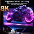 U6 Android 14 smartprojektor H723 med 2 trådløse spillkontrollere