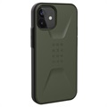 UAG Civilian iPhone 12 Mini Hybrid-deksel - Grønn