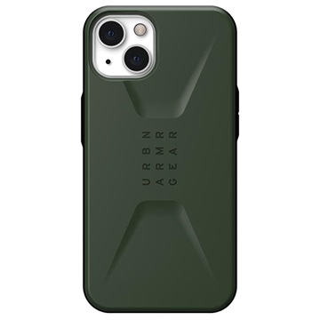 UAG Civilian iPhone 13 Hybrid-deksel - Army Grøn