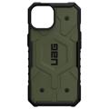 UAG Pathfinder MagSafe iPhone 13/14 Hybrid-deksel - Grønn