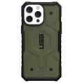 UAG Pathfinder MagSafe iPhone 14 Pro Max Hybrid-deksel - Grønn