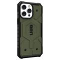 UAG Pathfinder MagSafe iPhone 14 Pro Max Hybrid-deksel - Grønn
