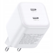 UGREEN X526 dobbel USB-C-vegglader - 45W - hvit
