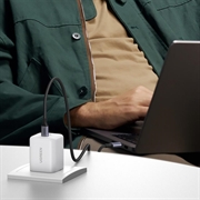 UGREEN X526 dobbel USB-C-vegglader - 45W - hvit