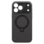 iPhone 18 Pro Max/17 Pro Max UNIQ Elix 360 roterende-deksel med støttefot - MagSafe-kompatibelt - Grå