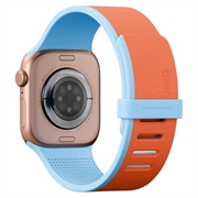 Apple Watch 40/41/42mm UNIQ Revix IV vendbar magnetrem - oransje / blå