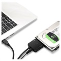 USB 3.0 / SATA Harddisk Kabel Adapter - Svart