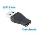 USB 3.1 Type-C hunn til USB-A 3.0 hann OTG-adapter