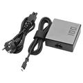 USB-C-lader til bærbar PC for ASUS ROG Flow X13/Z13 - 100W, 20V, 5A, EU-stikkontakt - svart