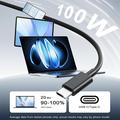 USB-C-lader til bærbar PC for ASUS ROG Flow X13/Z13 - 100W, 20V, 5A, EU-stikkontakt - svart