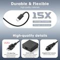 USB-C-lader til bærbar PC for ASUS ROG Flow X13/Z13 - 100W, 20V, 5A, EU-stikkontakt - svart