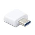 USB-C OTG-adapter - USB-C hann / USB-A 3.0 hunn - hvit