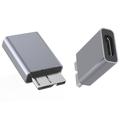 USB-C hunn til USB 3.0 Micro B-adapter for ekstern harddisk/SSD