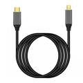 USB-C til Mini DisplayPort-kabel 1.8m - 4K/60Hz - svart