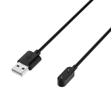 USB Ladekabel til Samsung Galaxy Fit3 - 1m - Svart