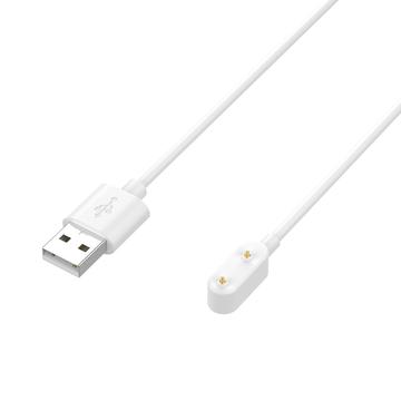 USB Ladekabel til Samsung Galaxy Fit3 - 1m - Hvit