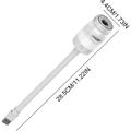 USB Galaxy-projektor med nattlys – 13 stjerneskiver, 360 fleksibel svanehalsdesign – hvit