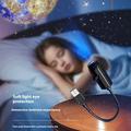 USB-drevet planetprojeksjonslampe for barnerom - 10 lysbilder