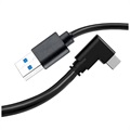 Høyhastighets USB Type-C PC VR Link Kabel - Oculus Quest, Quest 2, Quest 3 - 5m