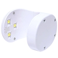 UV Neglelampetørker med LED-lys - 16W - Hvid