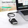 Ugreen 4-i-1 USB 3.0 minnekortleser - SD/CF/microSD/MS - svart