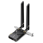 Ugreen BE6500 nettverkskort - Wi-Fi 7/Bluetooth 5.4, 6 dBi-antenner - svart
