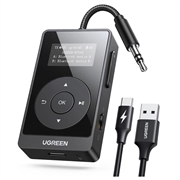Ugreen BT503 2-i-1 Bluetooth 5.3-sender og -mottaker - svart