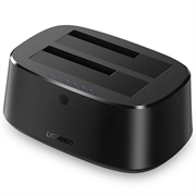Ugreen CM198 HDD/SSD Docking Station HDD/SSD for SATA 2.5"/3.5" - Black