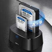 Ugreen CM198 HDD/SSD Docking Station HDD/SSD for SATA 2.5"/3.5" - Black
