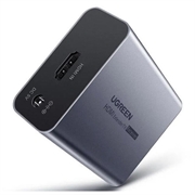 Ugreen CM455 videokort HDMI/RJ45 - 1080p - grå