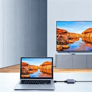 Ugreen CM455 videokort HDMI/RJ45 - 1080p - grå