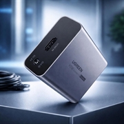 Ugreen CM455 videokort HDMI/RJ45 - 1080p - grå