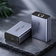 Ugreen CM455 videokort HDMI/RJ45 - 1080p - grå
