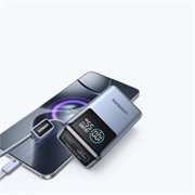 Ugreen Nexode Pro 10000mAh powerbank PD/QC - 55W, USB-C-kabel - grå