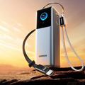 Ugreen PB728 25000mAh powerbank med TFT-skjerm - 200W - grå