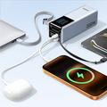 Ugreen PB728 25000mAh powerbank med TFT-skjerm - 200W - grå