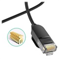 Ugreen Slank Høyhastighets Ethernet-kabel RJ45 - 2m - Svart