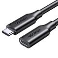 Ugreen US353 USB-C-forlengelseskabel - 1m, 10Gbps - svart