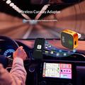Ultra K15 2-i-1 trådløs CarPlay- og Android Auto-adapter - oransje